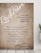 INSPIO Dárek pro ženu - Překvapení pro vaši největší lásku - tabulka