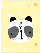INSPIO Dekorační dětská tabulka PANDA