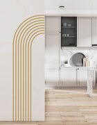 INSPIO Designová samolepka na zeď do obývacího pokoje - Duha
