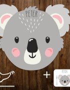 INSPIO Dětská podložka na hraní - Koala