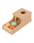 INSPIO Dlouhý box Montessori box s míčem pro děti