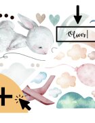 INSPIO Doplňková personalizovaná nálepka se jménem k samolepkám