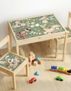 INSPIO IKEA LÄTT - Zvířecí závodníci - sada samolepek