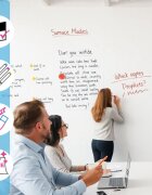 INSPIO Magnetická popisovací fólie na stěnu kanceláře nebo bytu