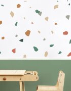 INSPIO Moderní samolepky do dětského pokoje - Terrazzo skvrny