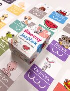 INSPIO Montessori hračky Šikovný jazýček - od slabik k prvním slovům