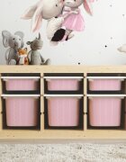 INSPIO Nálepka na krabici IKEA TROFAST - vzor Waves
