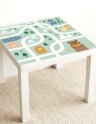 INSPIO Nálepka pro IKEA LACK konferenční stolek - Skandinávský les