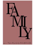 INSPIO Obraz do interiéru FAMILY