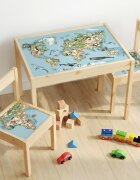 INSPIO Sada samolepek pro IKEA LÄTT - Cesta kolem světa