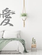 INSPIO Samolepka na zeď - Čínský znak - love