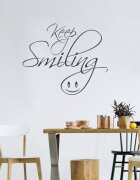 INSPIO Samolepka na zeď - Keep smiling