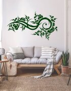 INSPIO Samolepka na zeď - Květinový ornament do ložnice
