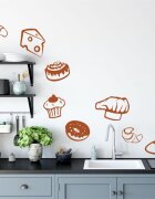 INSPIO Samolepky na zeď - Dobroty do kuchyně