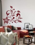 INSPIO Samolepky na zeď - Květinový ornament