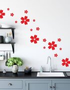 INSPIO Samolepky na zeď - Květiny do kuchyně