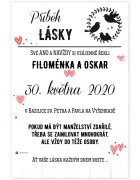 INSPIO Svatební dary - Tabulka o velké lásce pro novomanžele