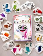 INSPIO Univerzální kniha - Přiřaď barvy a předměty - Interaktivní Montessori kniha pro děti s barvami