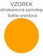 INSPIO Vzorek 3214 - Světle oranžová