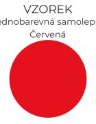 INSPIO Vzorek 3319 - Červená