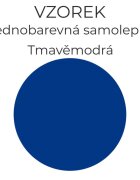 INSPIO Vzorek 3422 - Tmavěmodrá