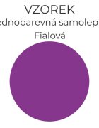 INSPIO Vzorek 3428 - Fialová