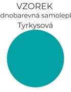 INSPIO Vzorek 3522 - Tyrkysová