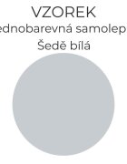 INSPIO Vzorek 3607 - Šedě bílá