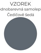 INSPIO Vzorek 3611 - Čedičově šedá