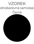 INSPIO Vzorek 3701 - Černá