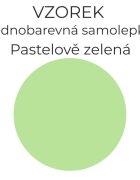 INSPIO Vzorek 495 - Pastelově zelená