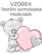 INSPIO Vzorek - Pudrový medvídek