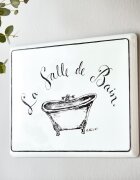 LOBERON Dekorace – cedulka La salle de bain