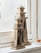 LOBERON Dekorační majáky 2dílná sada Bourgneuf