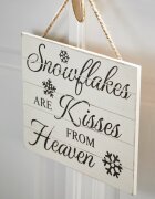 LOBERON Dekorativní tabulka Snowflakes