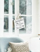 LOBERON Dekorativní tabulka Snowflakes