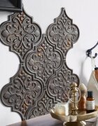 LOBERON Nástěnný ornament 6dílná sada Halira