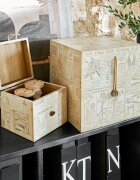 LOBERON Úložné boxy 2dílná sada Elridge
