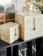LOBERON Úložné boxy 2dílná sada Elridge