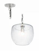 LOBERON Závěsná lampa Aubrelle