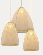 LOBERON Závěsné lampy 3dílná sada Reveaux