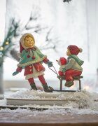 LOBERON Zimní dekorativní figurka Petitnid