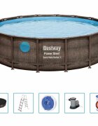 Bestway Bazén Power Steel s příslušenstvím 488 x 122 cm