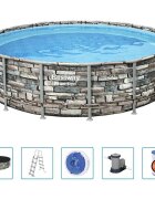 Bestway Bazén Power Steel s příslušenstvím 488 x 122 cm