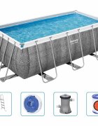 Bestway Bazén Power Steel s příslušenstvím obdélníkový 412x201x122 cm
