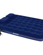 Bestway Nafukovací matrace s polštářem a pumpou 203x152x22 cm 67374