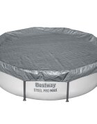 Bestway Ochranná fólie na bazén Ø305 m Kulatý Polyester Šedá