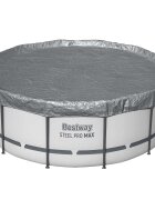 Bestway Ochranná fólie na bazén Ø366 m Kulatý Polyester Šedá