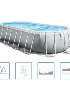 INTEX Bazén Prism Frame s příslušenstvím oválný 610x305x122 cm 26798GN