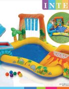 INTEX Nafukovací bazén Dinosaur Play Center 249 x 191 x 109 cm 57444NP
